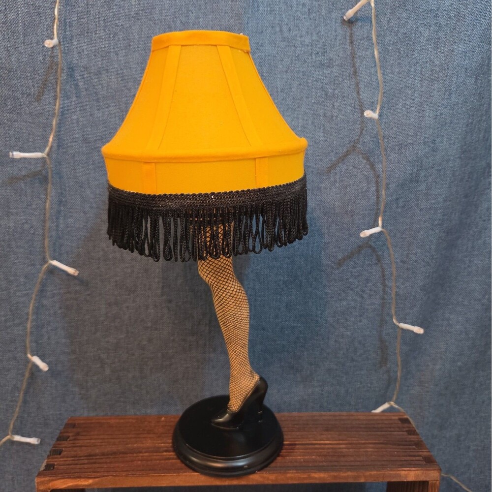 NECA Christmas Story Leg Lamp Tea Light Votive Holder 12" Movie Prop - Picture 5 of 16